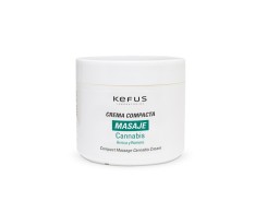 Kefus Crema Compacta para masaje de Cannabis, Árnica y Romero 500ml